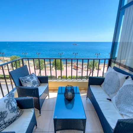 Large Seafront 3 Bedroom Apartment In The Heart Of Sliema - Mmai1-2 Exterior photo